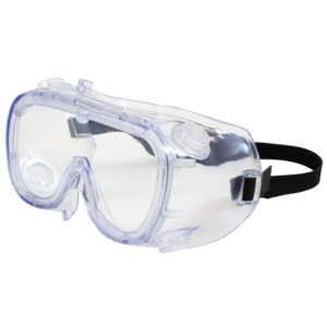 Bouton Optical 248-5190-400B 551 Softsides Indirect Vent Goggle, CL, Anti-Scratch/Fog