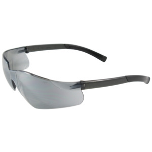 Bouton Optical 250-06-0005 Zenon Z13 Rimless Safety Glasses, BK/SL Mirror Lens, Anti-Scratch