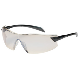 Bouton Optical 250-45-0226 Radar Safety Glasses, Rimless, GY, I/O BL Lens, Anti-Scratch/Fog