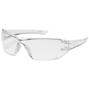 Bouton Optical 250-46-0010 Captain Safety Glasses, Rimless, CL/CL Lens, Anti-Reflective/Scratch