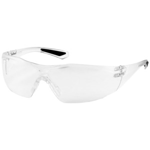Bouton Optical 250-49-0020 Pulse Safety Glasses, Rimless, CL/CL Lens, Anti-Scratch/Fog