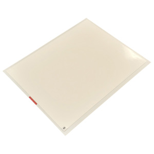 Crown Matting WC 3125SW Walk-n-Clean Mat, White, 7/16" Thickness, 31.5" x 21.5"