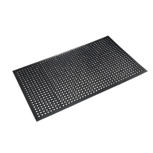 Crown Matting WS CT32BK Safewalk-Light Drainage Mat, General Purpose, Black, 3' x 20'