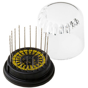 Excel Blades 55510 Drill Dome Set, 20 Piece, Includes Drills #61 - #80