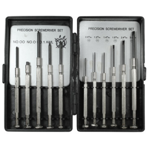 Excel Blades 55696 Mini Tool Set, 11 Piece, 9 Screwdrivers, 1 Needle Point, 1 Magnet