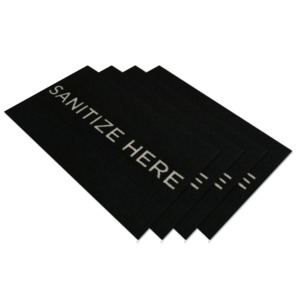 M+A Matting 836234900 StepWell™ Sanitizing Indoor Floor Mat Replacement Inserts, 4/Case