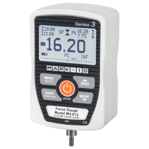 Mark-10 M3-50 Basic Digital Force Gauge, Capacity 0.12 lbF, M3 Series
