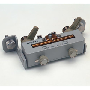 Keysight 16047E Axial Lead Component Test Fixture, 120 MHz, Includes Guard and Shorting Plate