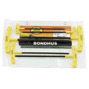 Bondhus 75146 Set of 6 Balldrivers 5/32-3/8-Inch
