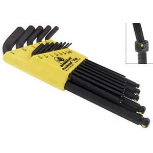 Bondhus 74938 Balldriver Set Prohold L-Wrench 1/16"-1/4"