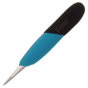 Weller-Erem EOOSA Tweezers, Style 00 Ergonomics, Fine, Straight, Stainless Steel, 4.724"