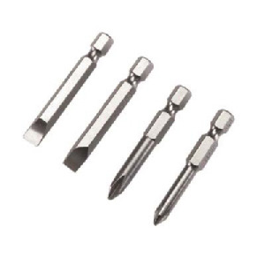 Eazypower 73303 Bit Set Slotted & Phillips Power 4 Pc 1-15/16"