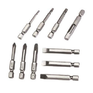 Eazypower 73308 Eazypower Power Bit Set Slot-ted Phillips 10 Pc
