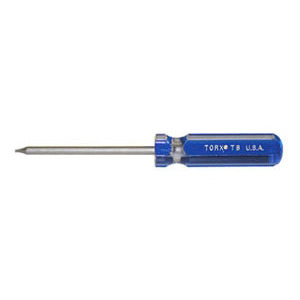 BestWay Tools 67687 Screwdriver, Tamper Proof, T8, 5 1/4" OAL