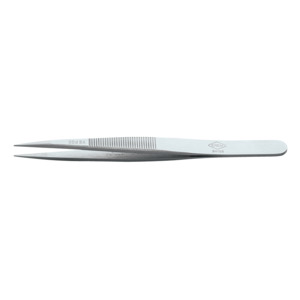 Weller-Erem OODSA Tweezers, Anti-Acid Non-Mag, Straight, Stainless Steel, 4.724"