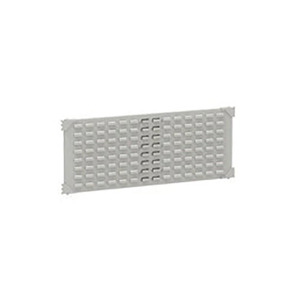 Lista 8444 Steel Louvered Panel, 48" L x 18" H