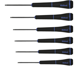 Eklind 92600 6-Pc Metric Ball Hexdriver Set