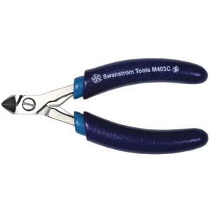 Swanstrom M403C ESD-Safe Small Carbide Tapered Fine Tip Medical Device Cutter