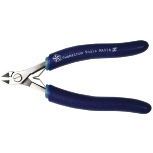 Swanstrom M409E ESD-Safe Ergonomic Oval Diagonal Bevel Cutter