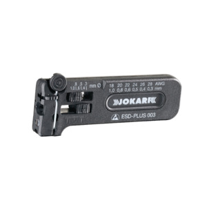Jokari 40029 ESD-PLUS 003 PVS Adjustable Wire Stripper 18-28 AWG