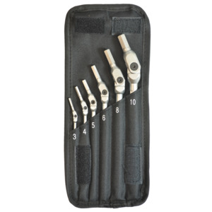 Bondhus 00010 HP6-IC-10 6-Piece Metric Hex Set 3-8mm