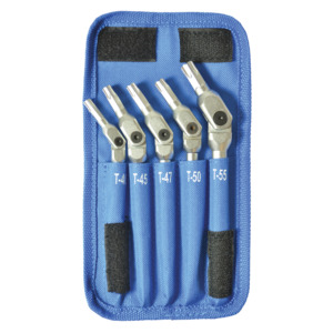 Bondhus 00018 SP5-IC-09 5-Piece Torx® Set T40-T55