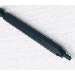 Bondhus 10354 10354 2.5MM HEX POWER BIT 1/4" DRV 3"L BONDHUS