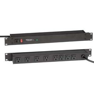 Wiremold R8BZ-15 Wiremold Surge Protector 8 Outlets Rackmount Rear 15'