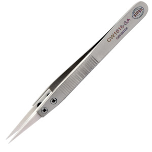 Swanstrom CW1616-SA Tweezers, Quick Change, Ceramic Tip