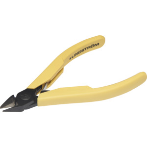 Lindstrom 8144 Cutter, Diagonal, Tapered Head, Flush, Precision Cut, ESD, 4.33" OAL, Alloy Steel