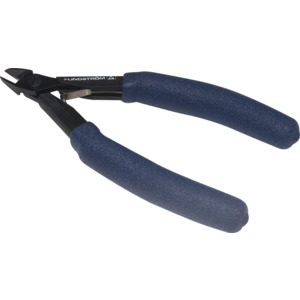 Lindstrom HS-8150 Cutter, Diagonal, Oval Head, Long, Micro-Bevel, Precision Cut, ESD, Alloy Steel
