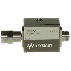 Keysight 87405C/102 Preamplifier, 100 MHz to 18 GHz, Type-N(m/f), With Cable, 87405 Series