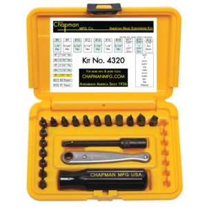 Chapman 4320 20-pc. Standard Ratchet Set