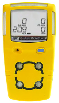 Honeywell BW MicroClip X3 Gas Detector