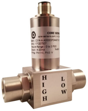 Core Sensors CS84 Intrinsically Safe Differential Pressure Transducer