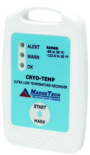 MadgeTech Cryo-Temp Temperature Data Logger