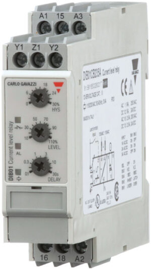 Carlo Gavazzi DIB01 / PIB01 Monitoring Relay