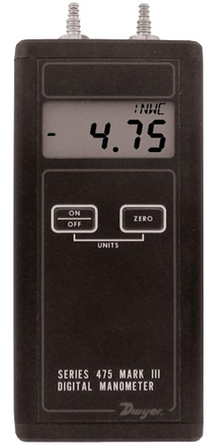 Dwyer 475 Mark III Manometer