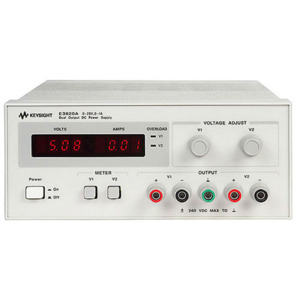 Keysight E3620A DC Power Supply, Dual Output, 2 x 25V/1A, 50W, Non-Programmable