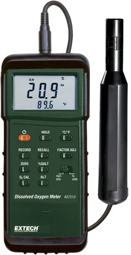 Extech 407510 Heavy Duty Dissolved Oxygen Meter