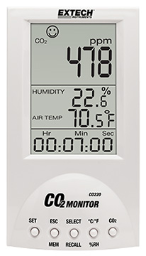 Extech CO220 Air Quality CO2 Monitor