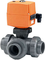 Georg Fischer Type 167 3-Way Ball Valve