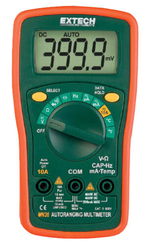 Extech MN35/36 Mini Digital Multimeters