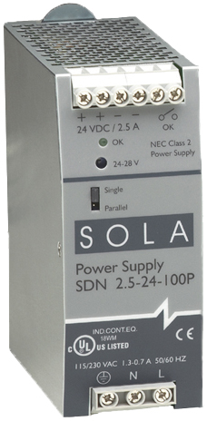 SolaHD SDN-P DIN Rail Series Power Supply