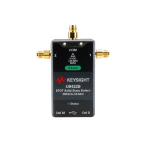 Keysight U9422B/001/101 Solid State FET Switch, 300 kHz-50 GHz, SPDT, Solder Wire, U942xA/B/C Series
