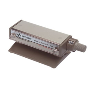 Keysight 8495B/002 Manual Attenuator, 18 GHz, 70 dB, 10-dB Steps, SMA(f) Connectors, 8495B Series